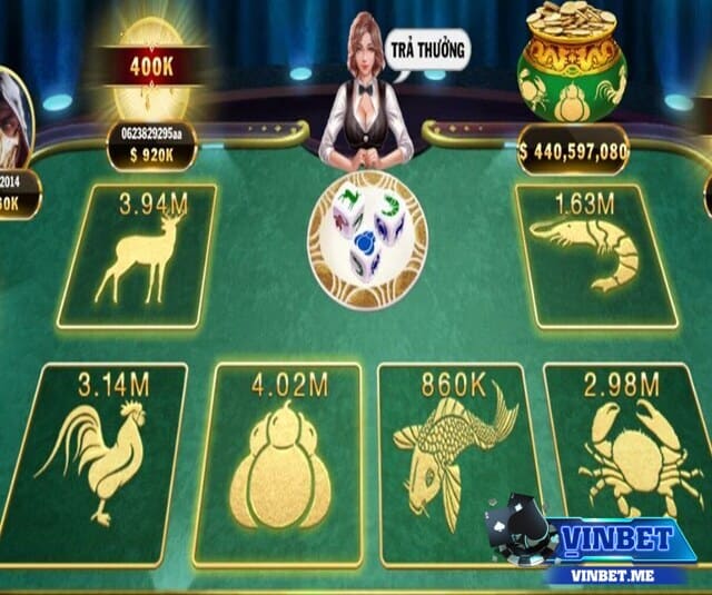 Bầu cua Vinbet chơi như thế nào?